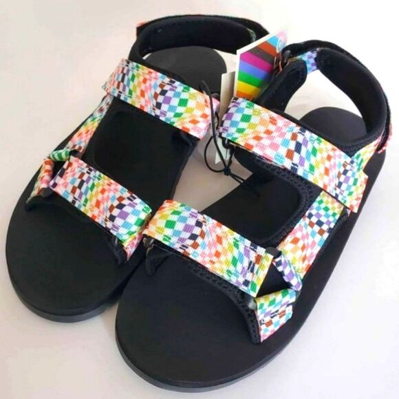 Pride color block sandals - Picture 4 of 7